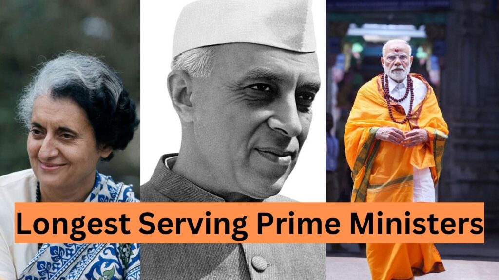 Longest Serving PM's
